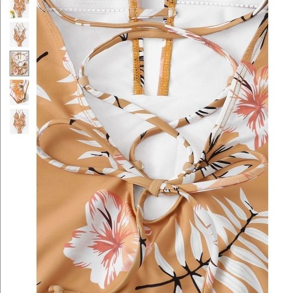 Cinnamon flower one piece - Picture 3 of 4